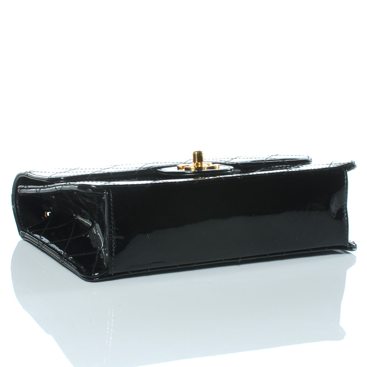 Patent Small Flap Black