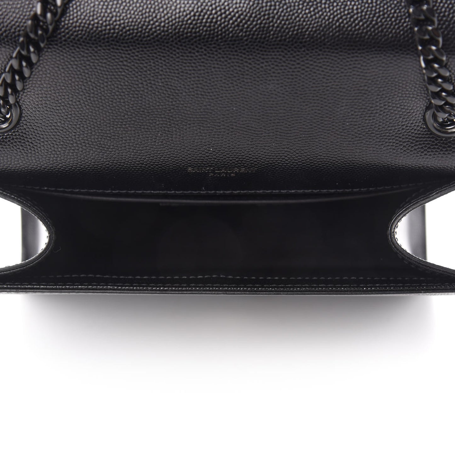 Grain De Poudre Small Monogram Kate Satchel Black