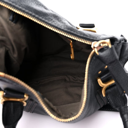 Chloe Calfskin Medium Marcie Satchel Black 5 of 12