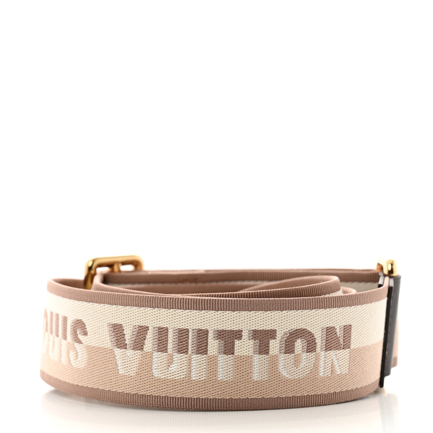 Louis Vuitton Jacquard Speedy Bandouliere 20 Shoulder Strap Beige Brown 2 of 3