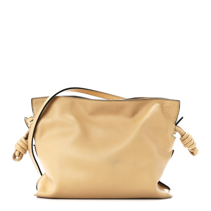 Loewe Calfskin Mini Flamenco Knot Clutch Dark Butter 1 of 11