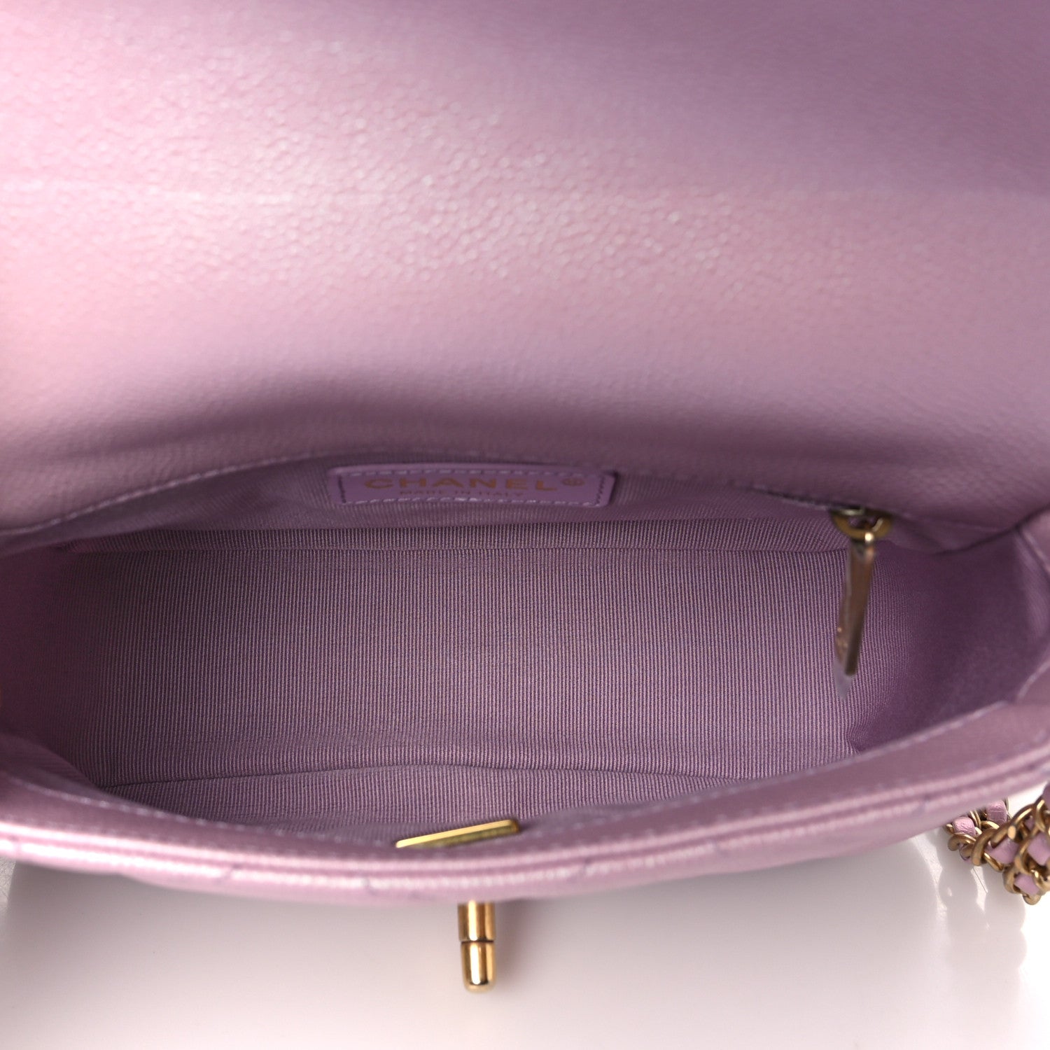 Chanel Iridescent Caviar Quilted Mini My Perfect Flap Pink 5 of 11