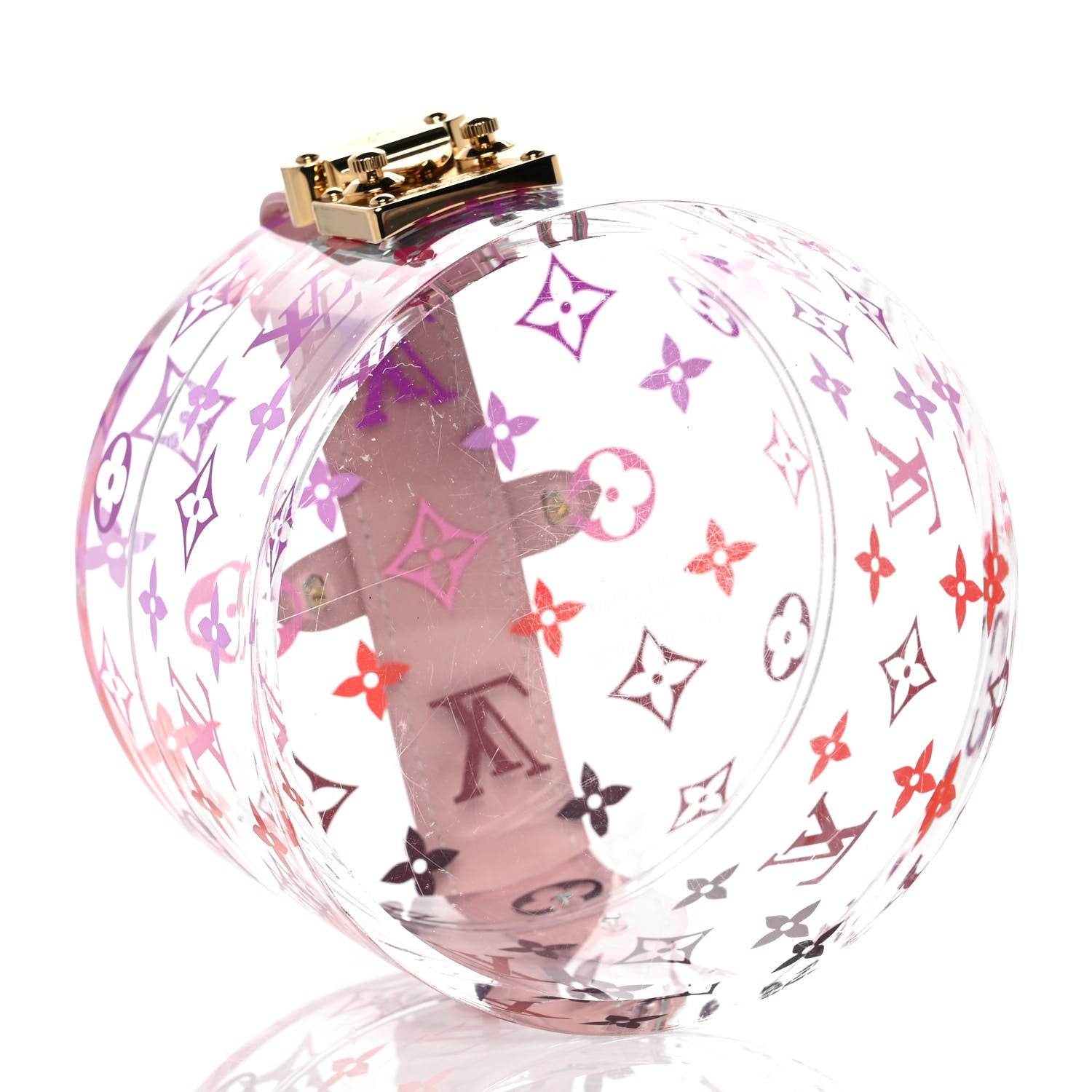 Louis Vuitton Transparent Plexiglass Box Scott Rose Ballerine 4 of 8