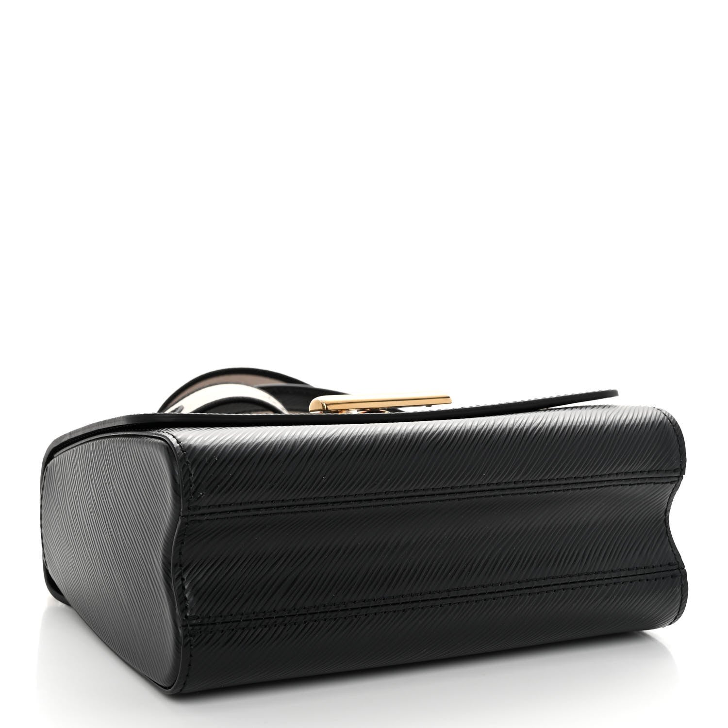 Louis Vuitton Epi Twist Top Handle Shoulder Bag MM Black 5 of 10
