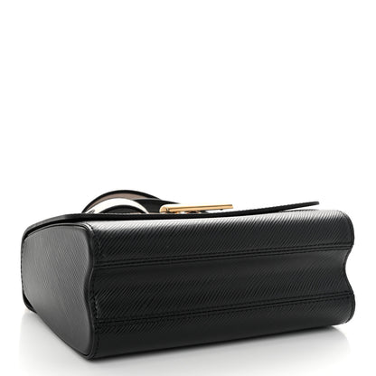 Louis Vuitton Epi Twist Top Handle Shoulder Bag MM Black 5 of 10