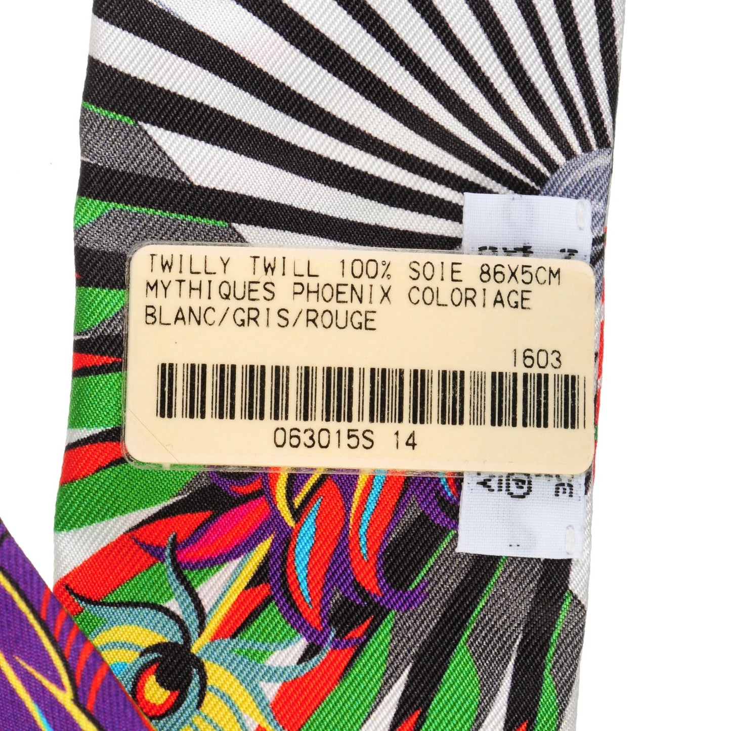 Silk Mythiques Phoenix Coloriages Twilly Blanc Gris Rouge