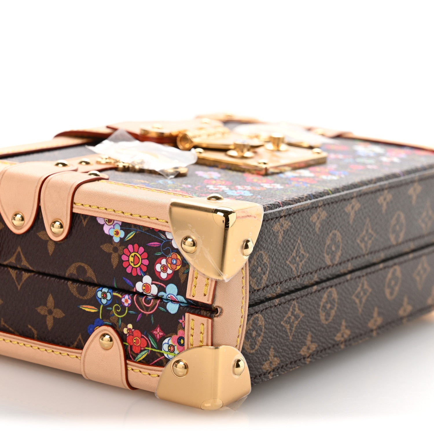 Louis Vuitton LV X TM Monogram Flowers Petite Malle 8 of 10