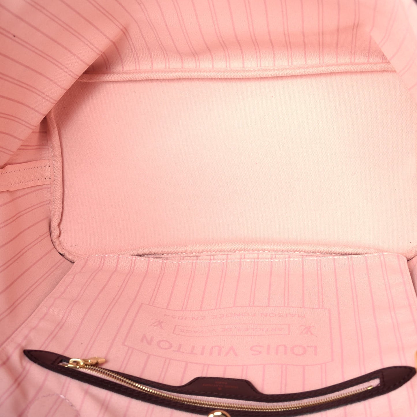 Damier Ebene Neo Neverfull MM Rose Ballerine