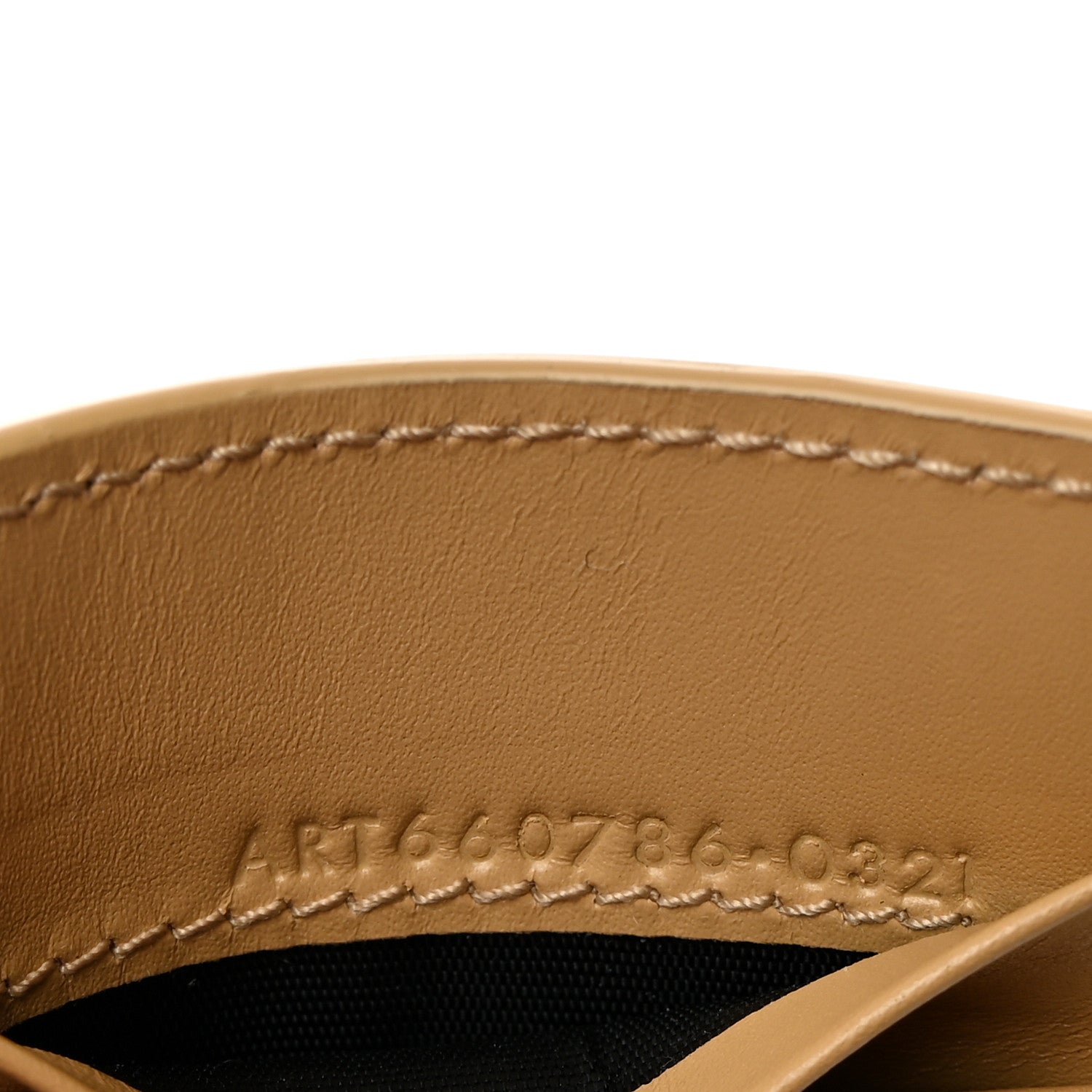 Saint Laurent Smooth Calfskin Monogram Rider Belt Bag Dark Beige 8 of 11