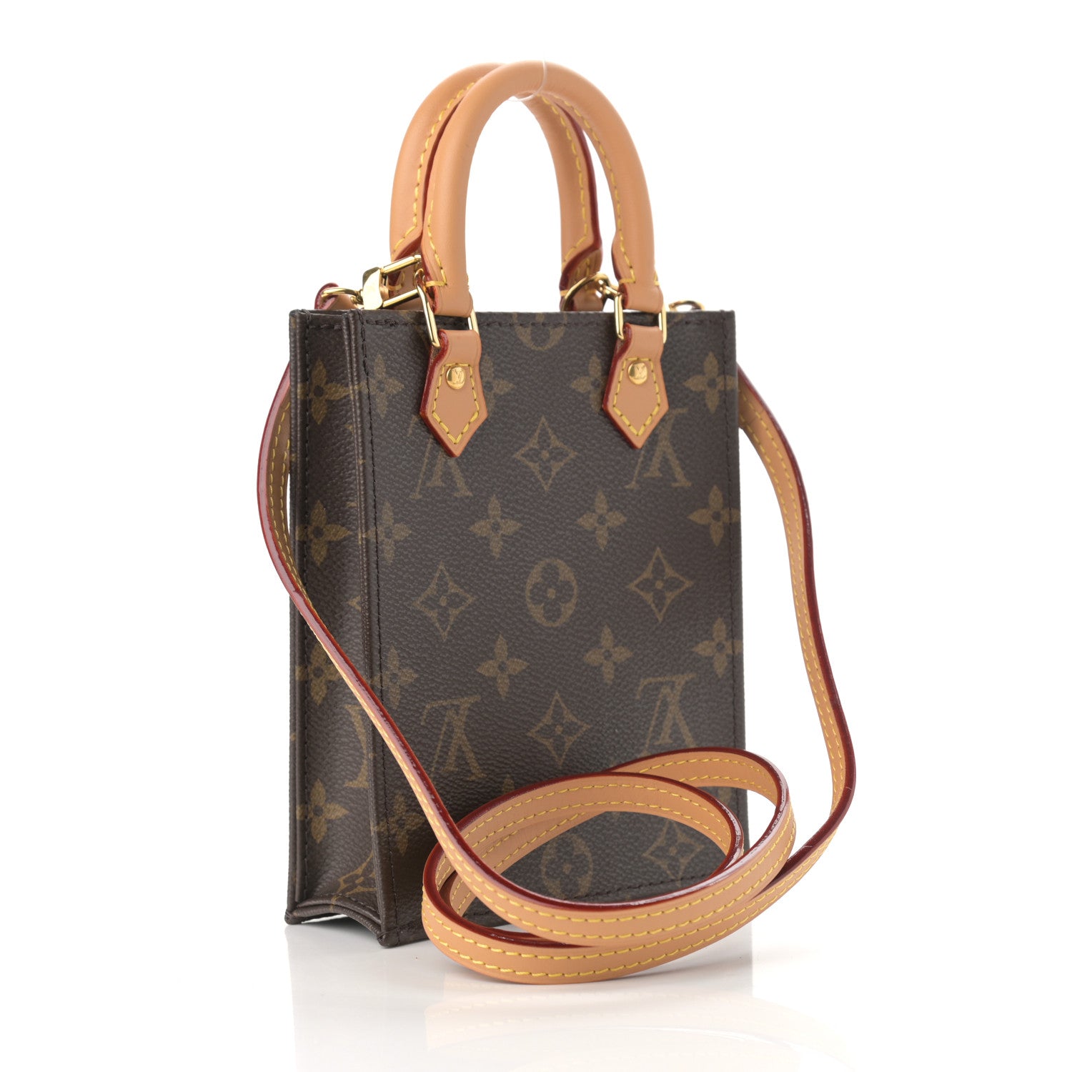Louis Vuitton Monogram Petit Sac Plat 3 of 10