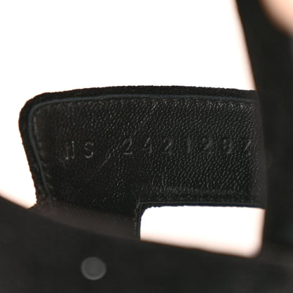 Hermes Velvet Jazz 90 Sandals 36.5 Black 9 of 10