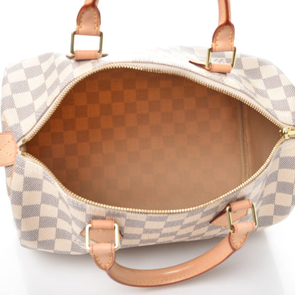 Louis Vuitton Damier Azur Speedy 30 5 of 7
