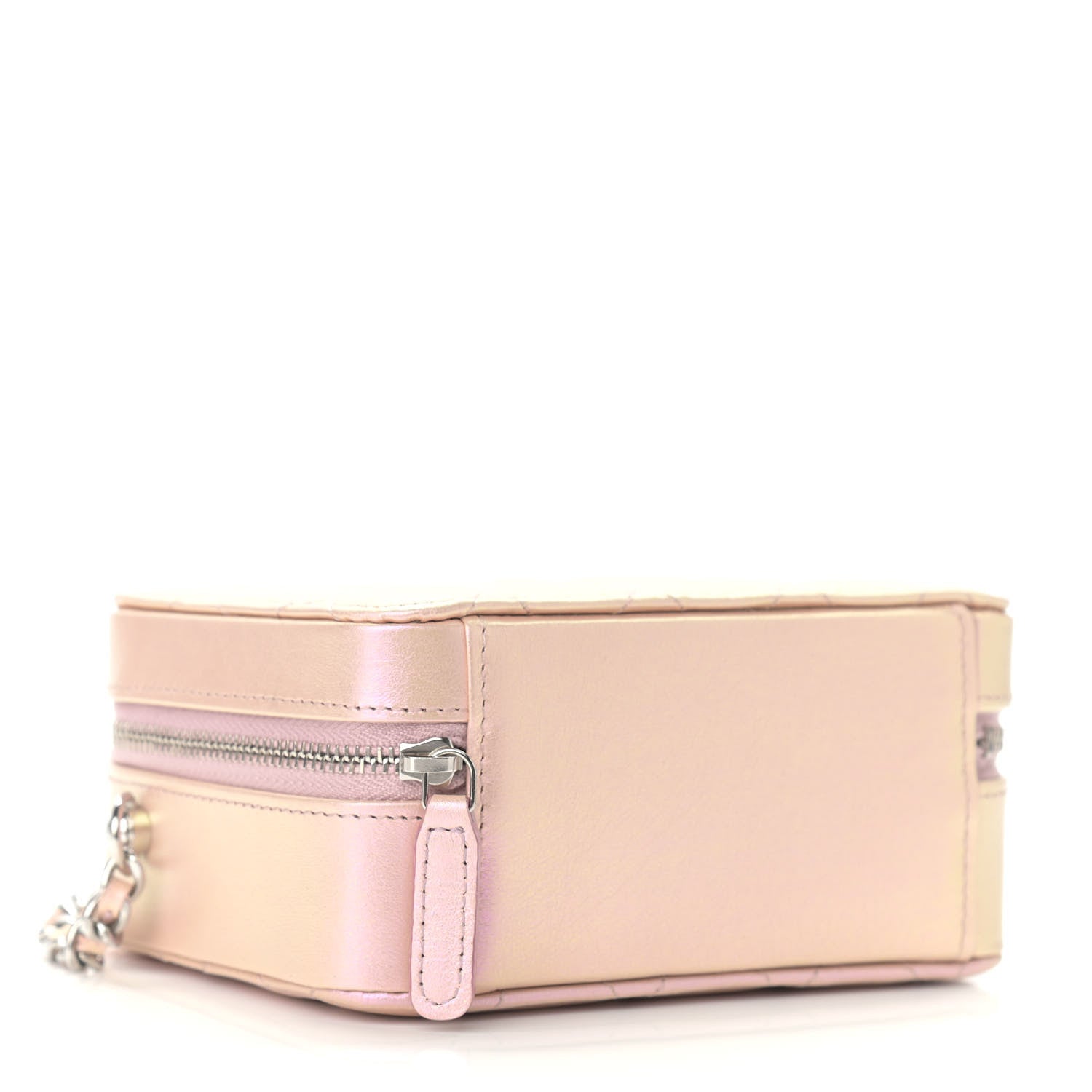 Chanel Iridescent Calfskin Quilted Camera Bag Pink 4 of 9
