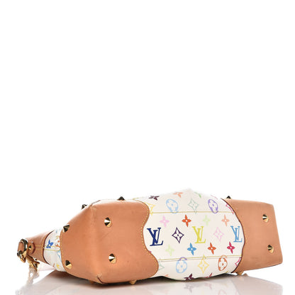 Louis Vuitton Monogram Multicolor Judy GM White 4 of 11