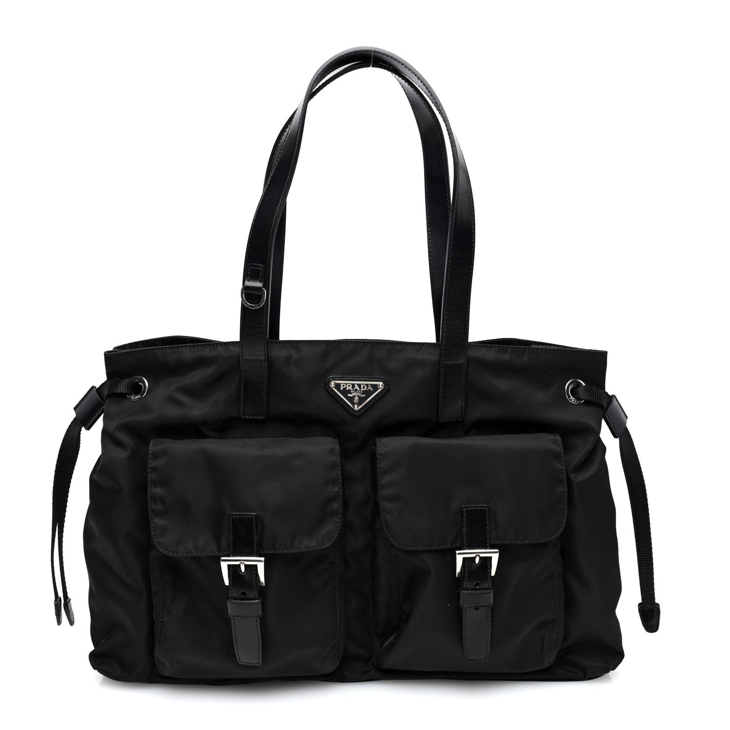 Prada Nylon Vela Shopping Tote Black 1 of 9