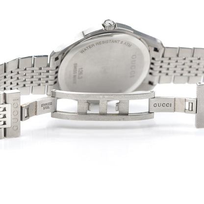 Gucci Stainless Steel 40mm G-Timeless Quartz Watch Brown 5 of 6