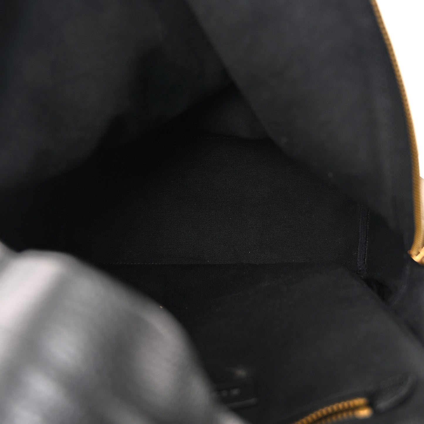 Mega Check Calfskin Abbeydale Simple Backpack Black Camel