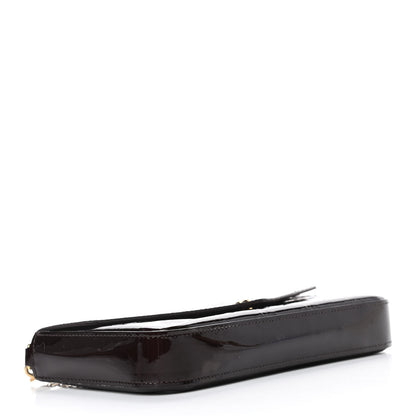 Louis Vuitton Vernis Pochette Felicie Chain Wallet Amarante 4 of 8