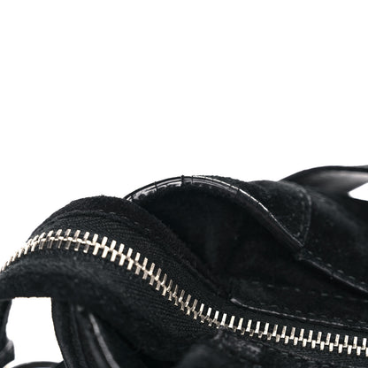 Balenciaga Baby Daim Suede Classic Silver Hardware City Black 34 of 35