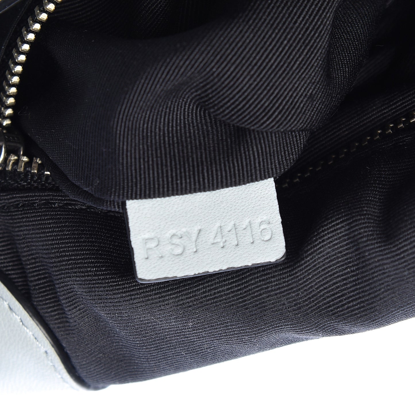 Calfskin Embellished Animal Mashup Saddle Bag Frost Multi