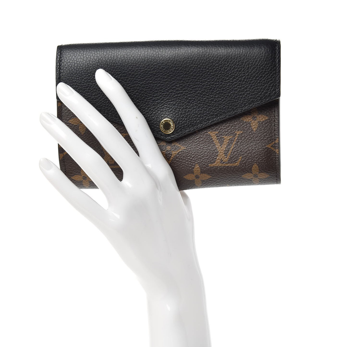 Monogram Pallas Compact Wallet Black