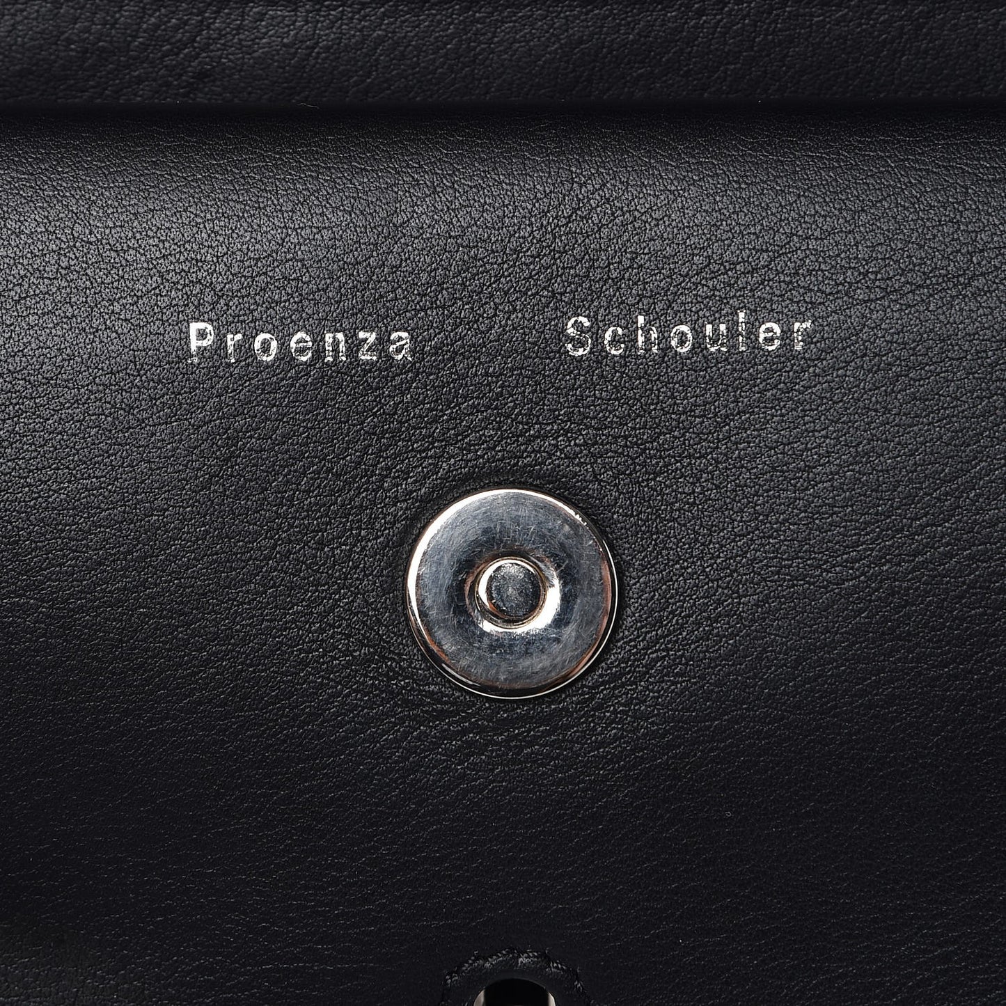 Calfskin PS11 Classic Shoulder Bag Black