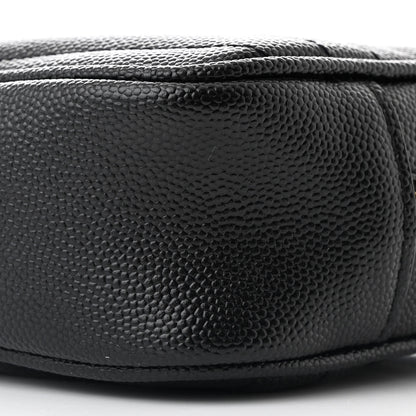 Saint Laurent Grain De Poudre Matelasse Monogram Mini Lou Camera Bag Black 10 of 10