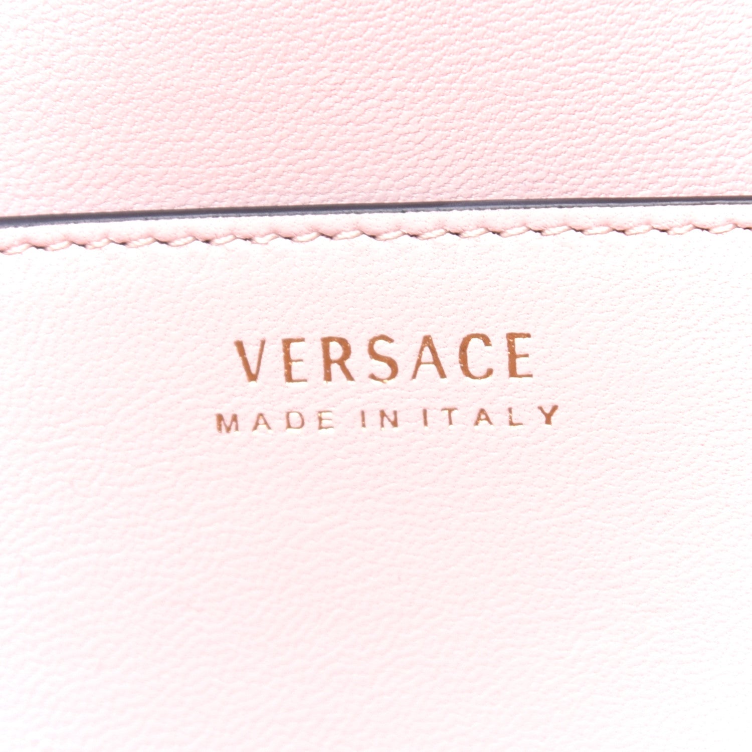 Versace Calfskin Virtus Tote Light Pink 6 of 8