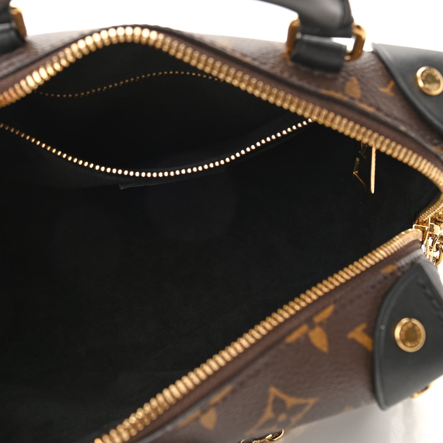 Louis Vuitton Monogram Petite Malle Souple Black 5 of 9