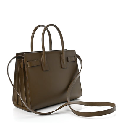 Saint Laurent Calfskin Baby Sac De Jour Taupe 3 of 13