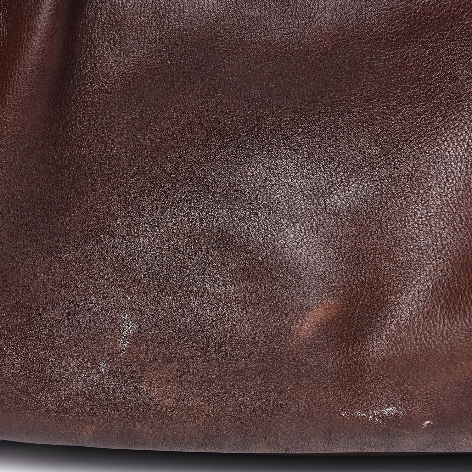 Prada Soft Calf Pleated Two Pocket Hobo Bruciato 14 of 19