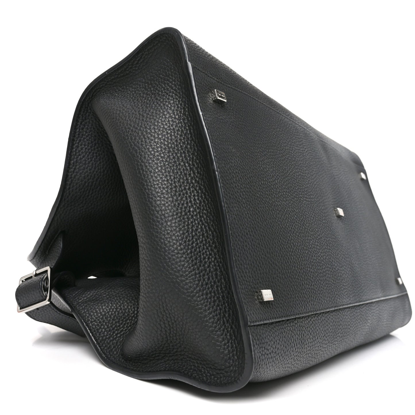 Grained Calfskin Soft Margaux 17 Black