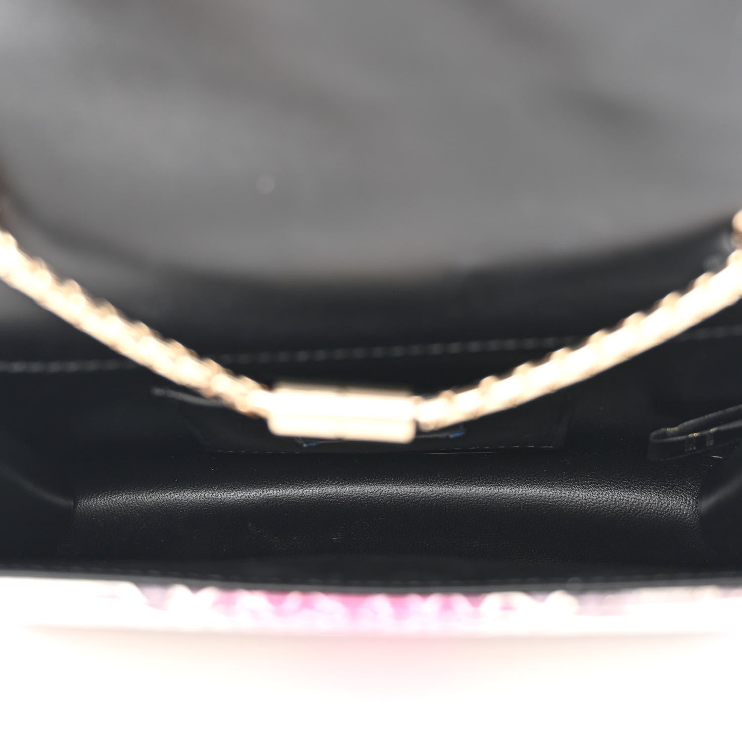 Bulgari Calfskin Elaphe Serpenti Forever Crossbody Bag Ruby Wine Black Multicolor 6 of 12