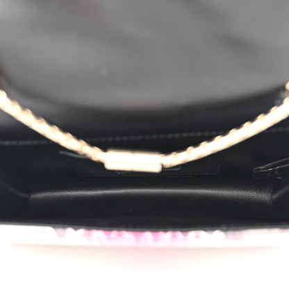 Bulgari Calfskin Elaphe Serpenti Forever Crossbody Bag Ruby Wine Black Multicolor 6 of 12