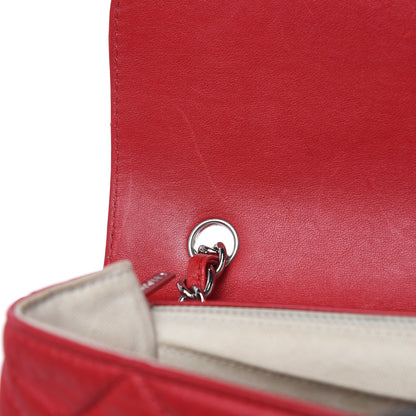Chanel Calfskin Quilted In The Business Flap Red 20 of 20