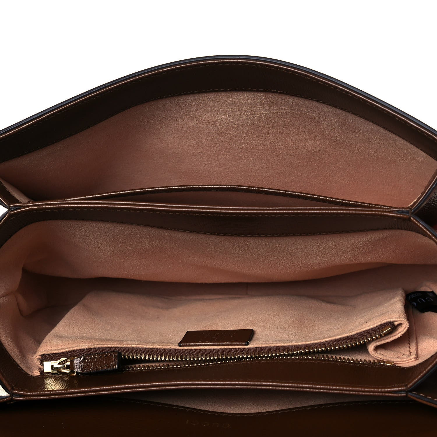 Gucci GG Supreme Monogram Horsebit 1955 Shoulder Bag Beige Brown Sugar 5 of 12
