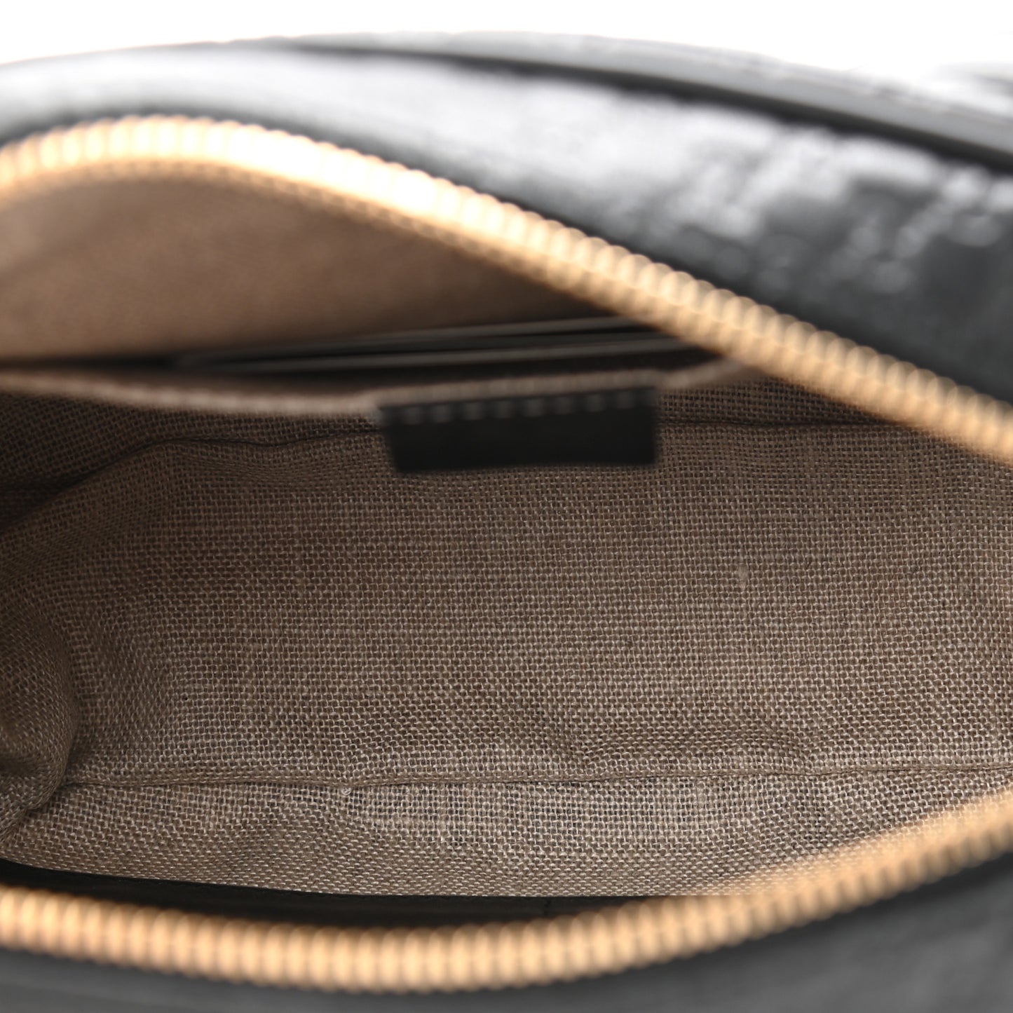 Microguccissima Mini Bree Messenger Bag Black