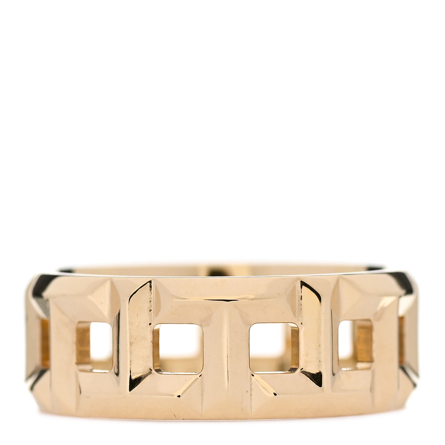 18K Yellow Gold T True Wide Ring 58 8.5