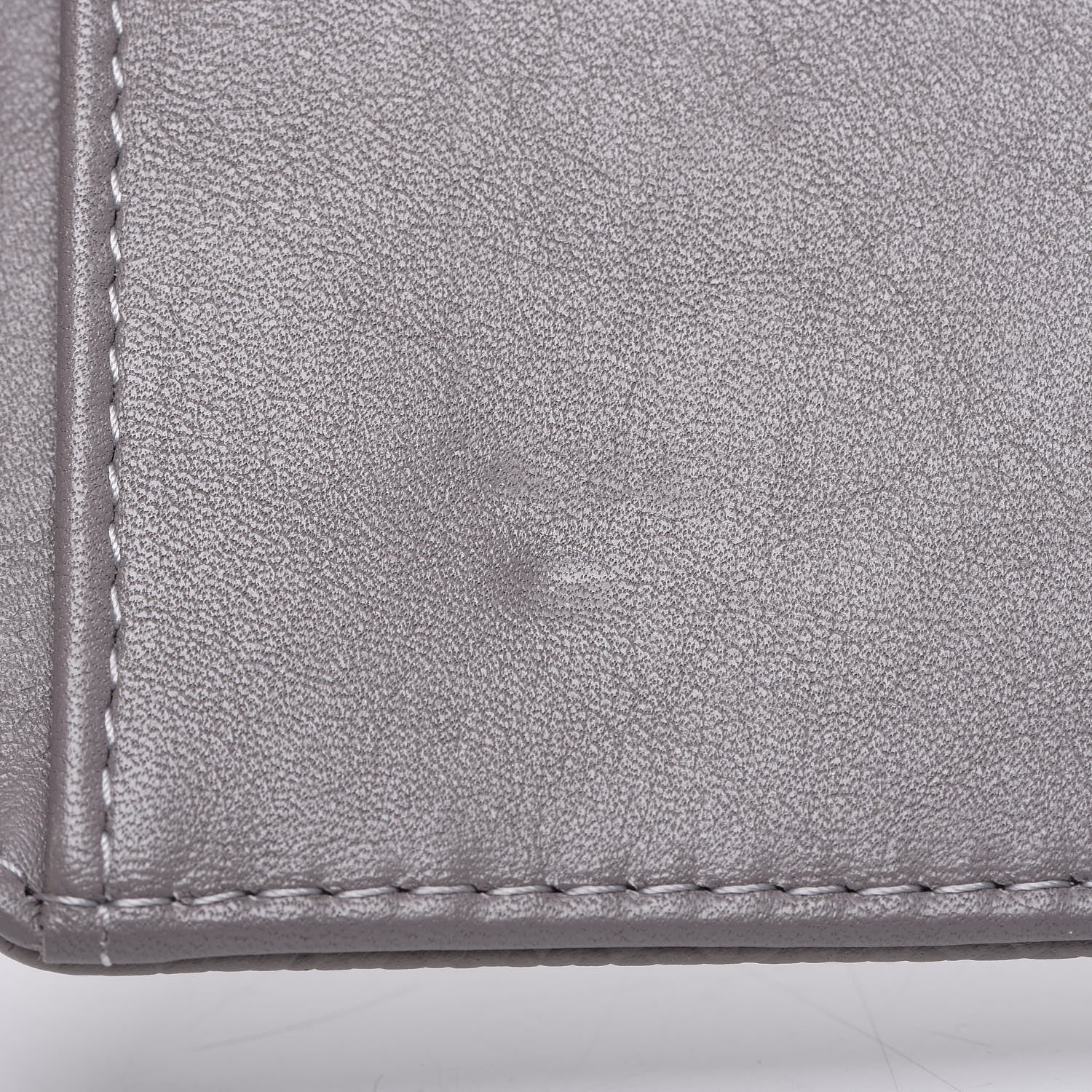 Chanel Caviar Timeless CC Large Flap Wallet Grey 9 of 9