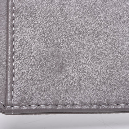 Chanel Caviar Timeless CC Large Flap Wallet Grey 9 of 9