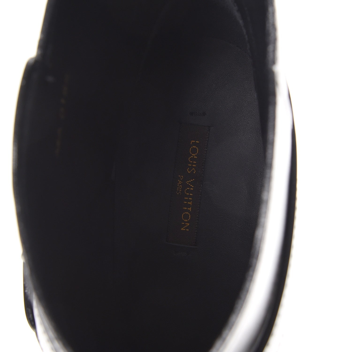 Louis Vuitton Calfskin Belted Ankle Boots 41 Black 7 of 10