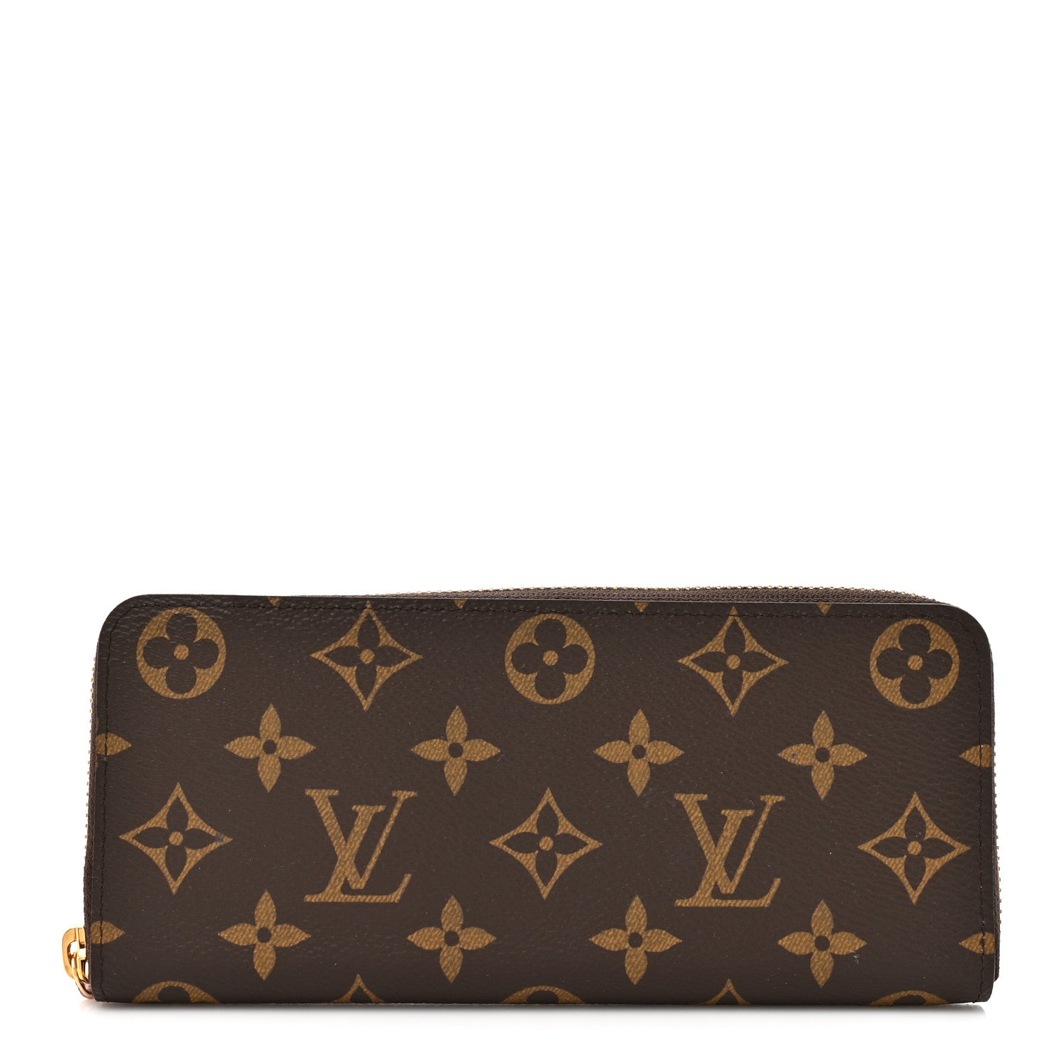 Louis Vuitton Monogram Clemence Wallet Rose Ballerine 1 of 10
