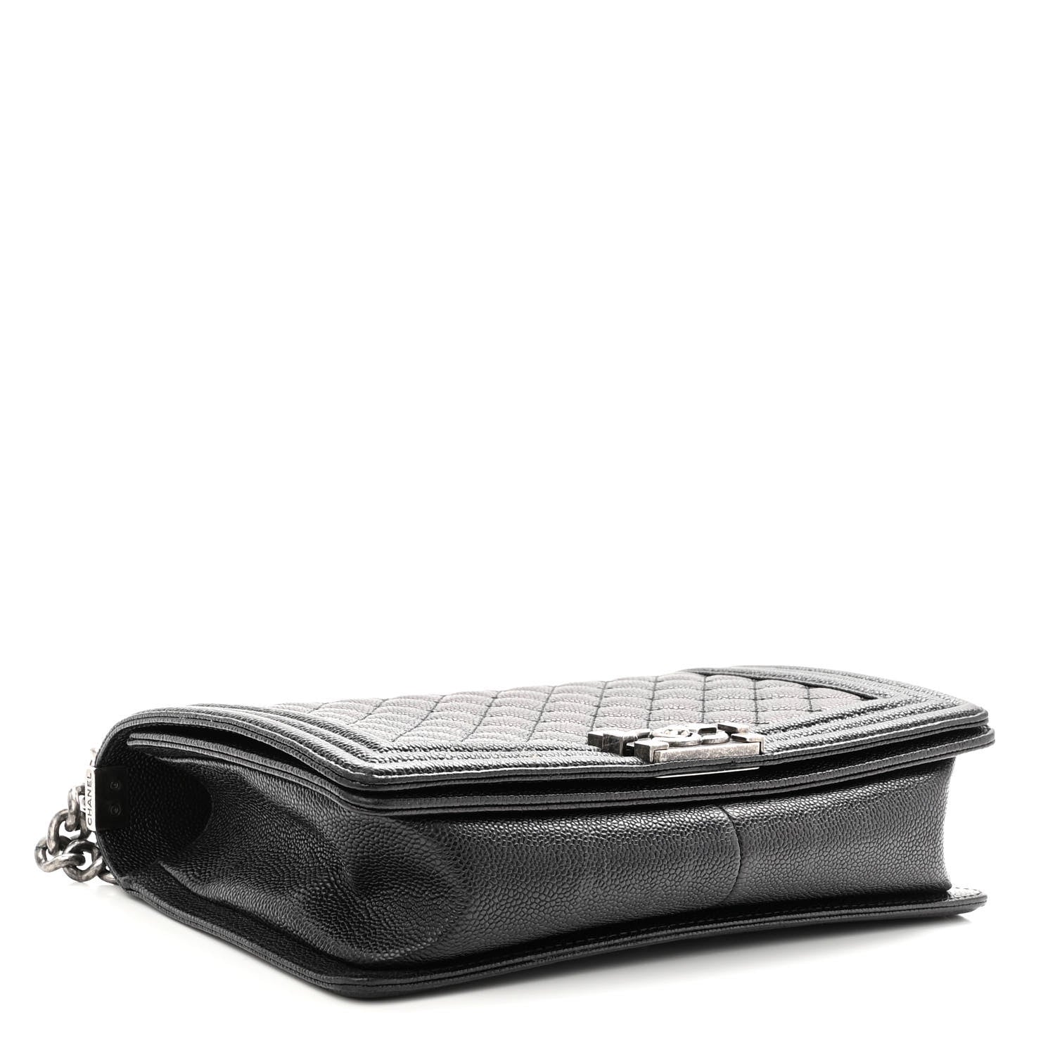 Chanel Caviar Quilted New Medium Boy Flap Black 4 of 12