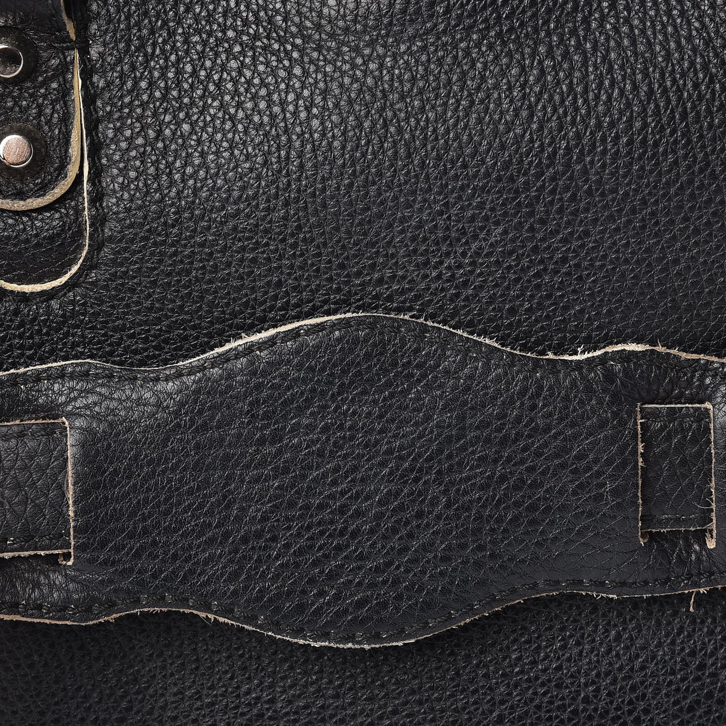 Supple Grained Calfskin Classic Silver Hardware Highlight City Black