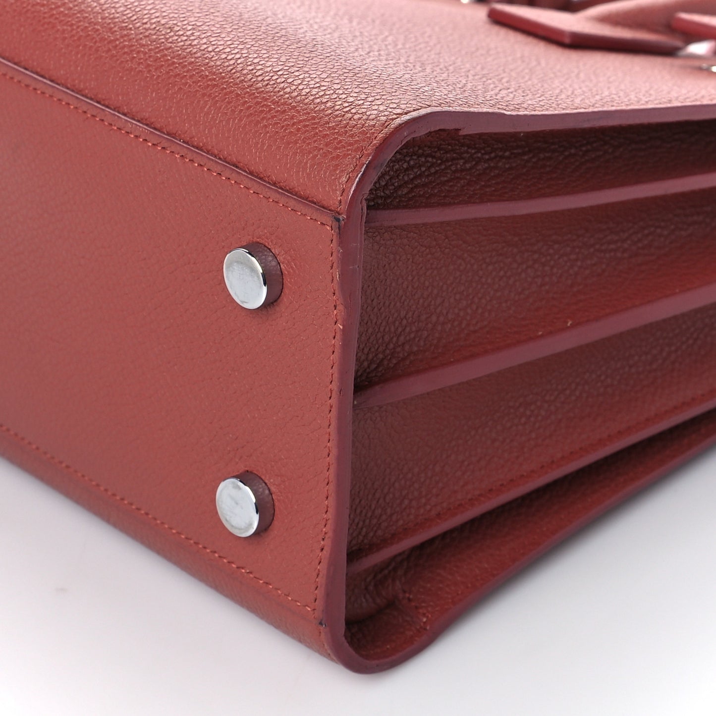 Grained Calfskin Baby Sac De Jour Mystic Rose
