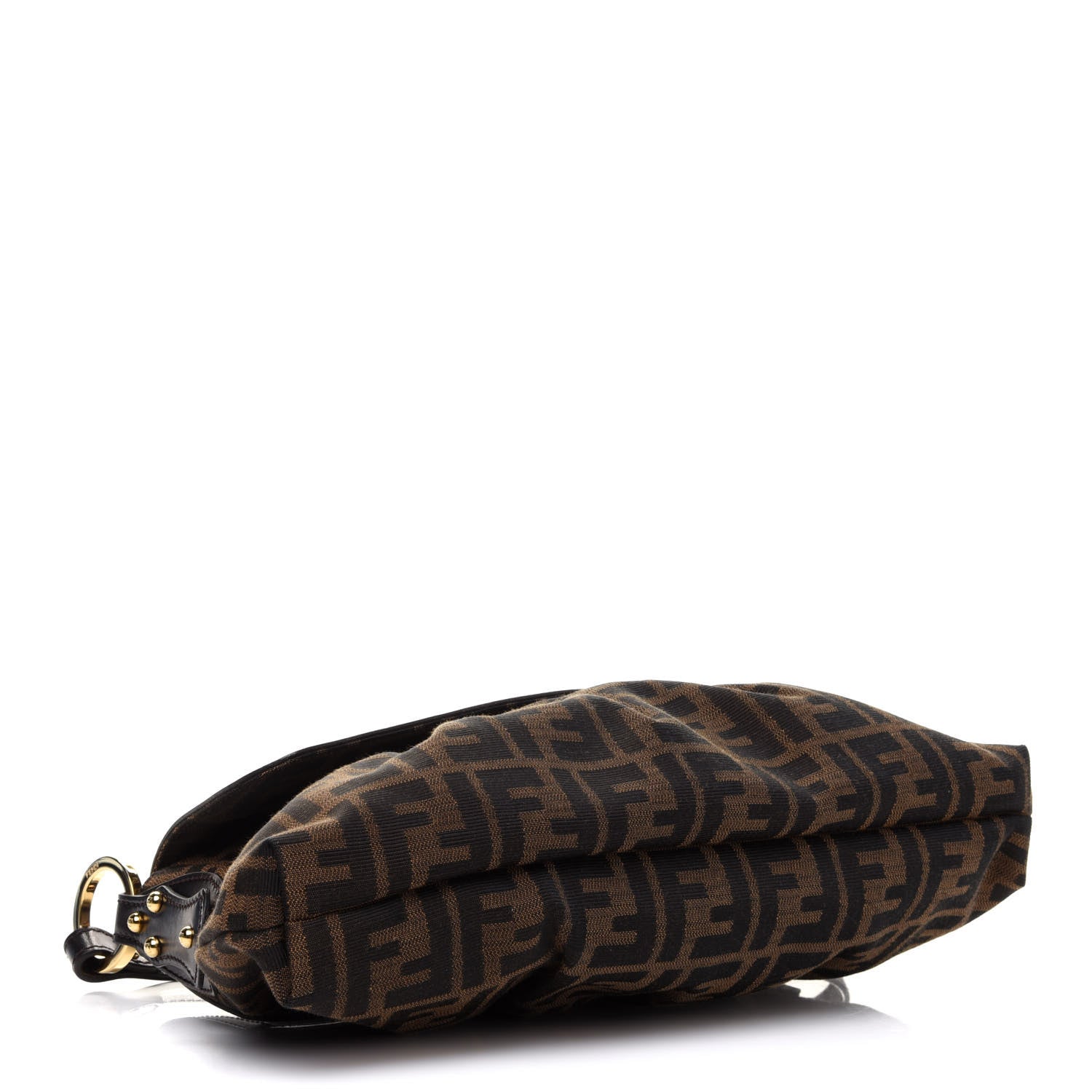 Fendi Zucca Small Chef Shoulder Bag Tobacco 4 of 15