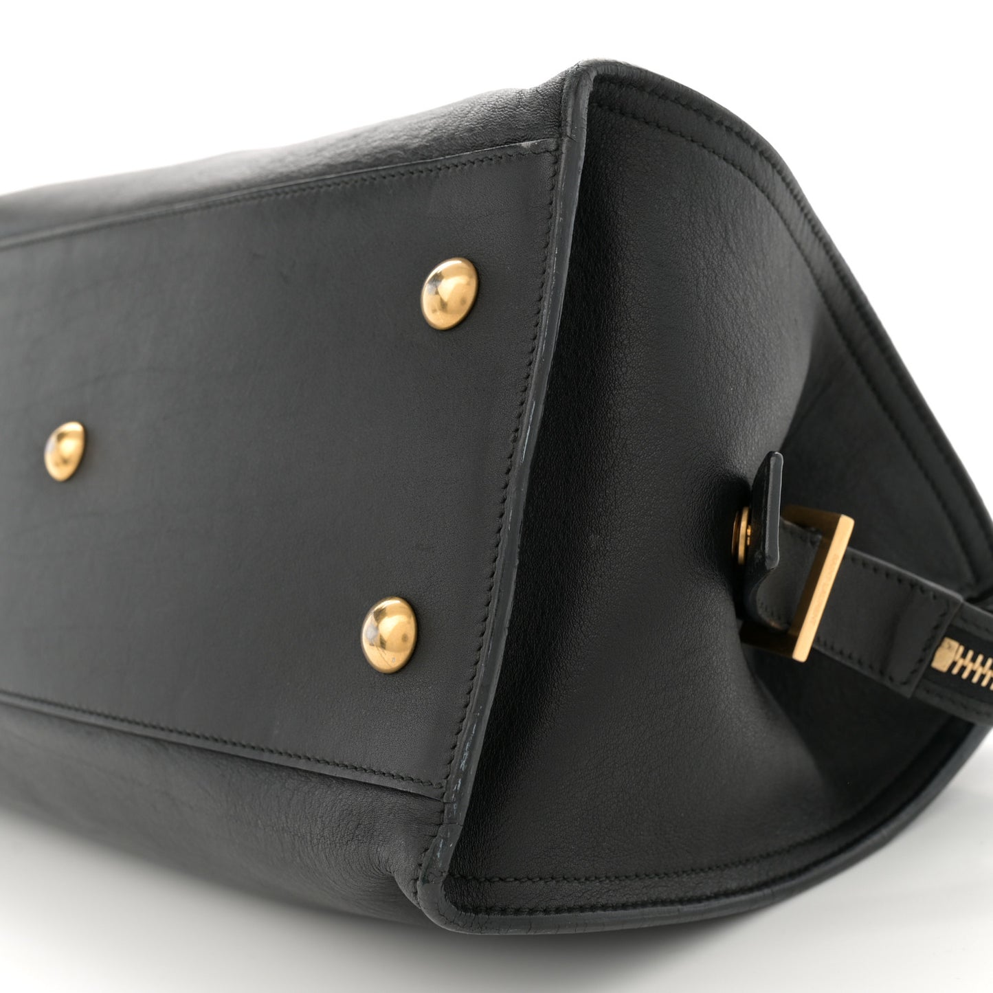 Calfskin Small Classic Y Cabas Black