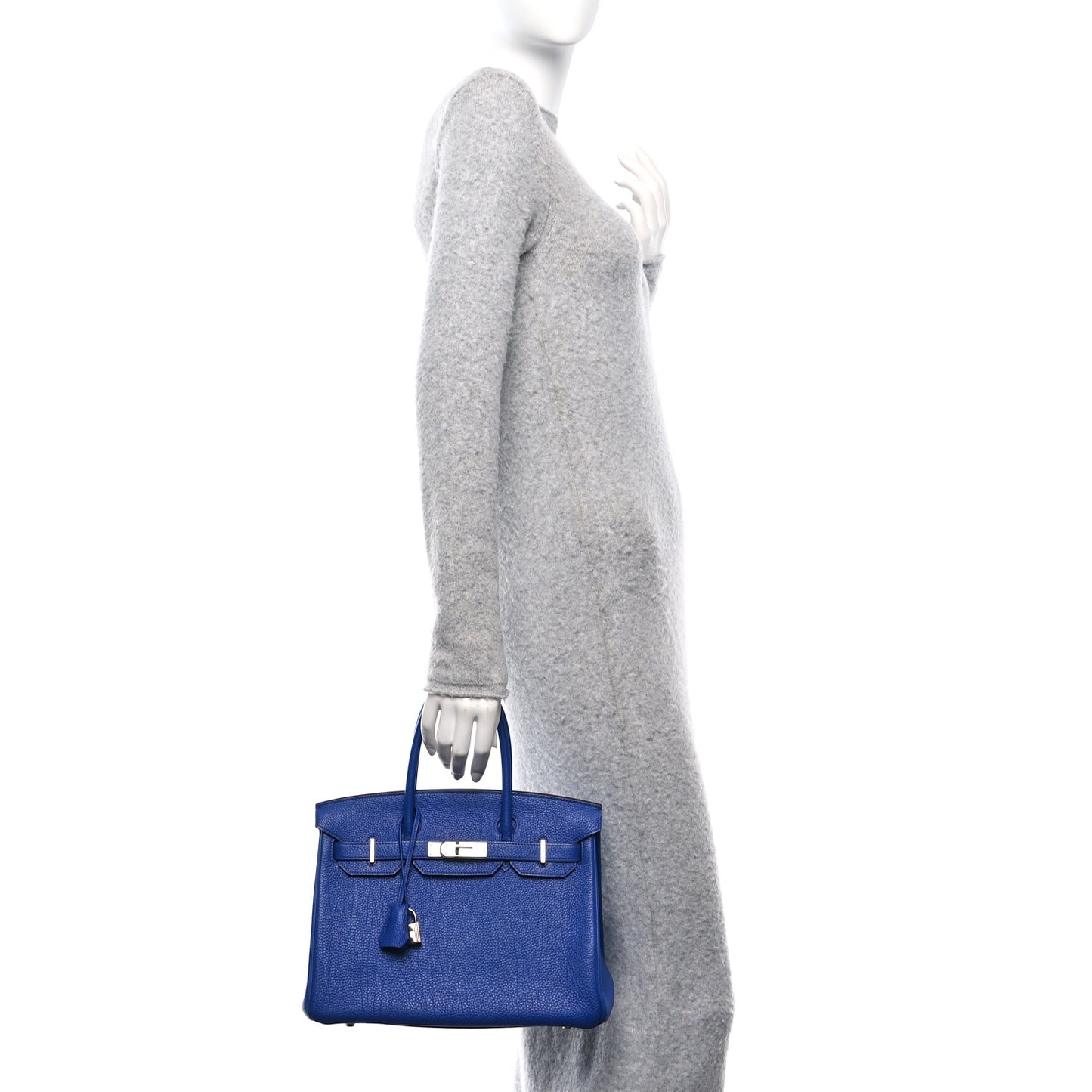 Togo Birkin 30 Bleu Electrique