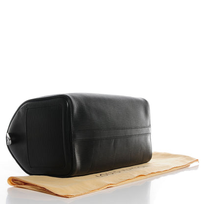 Louis Vuitton Epi Speedy 30 Black 4 of 7