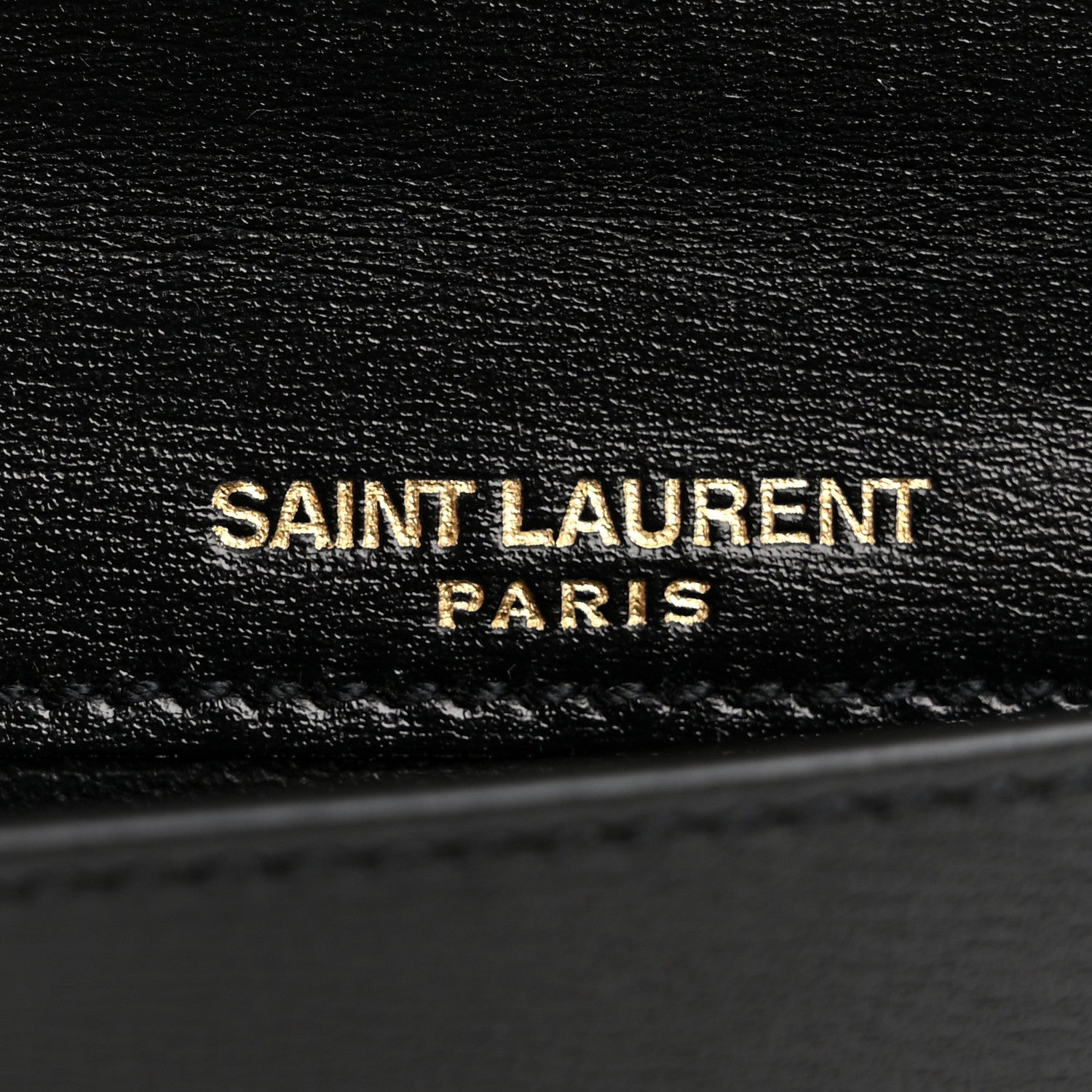 Saint Laurent Calfskin Monogram Coin Pouch Black 7 of 13